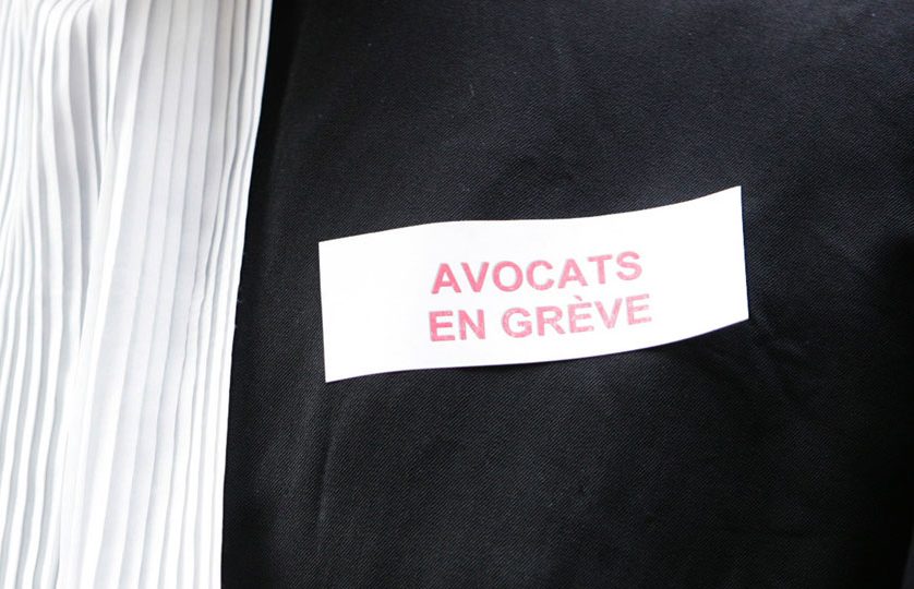 avocat grève